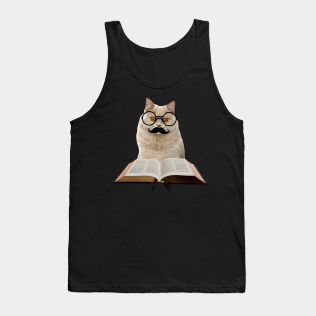 SMART CAT Tank Top by GloriaSanchez